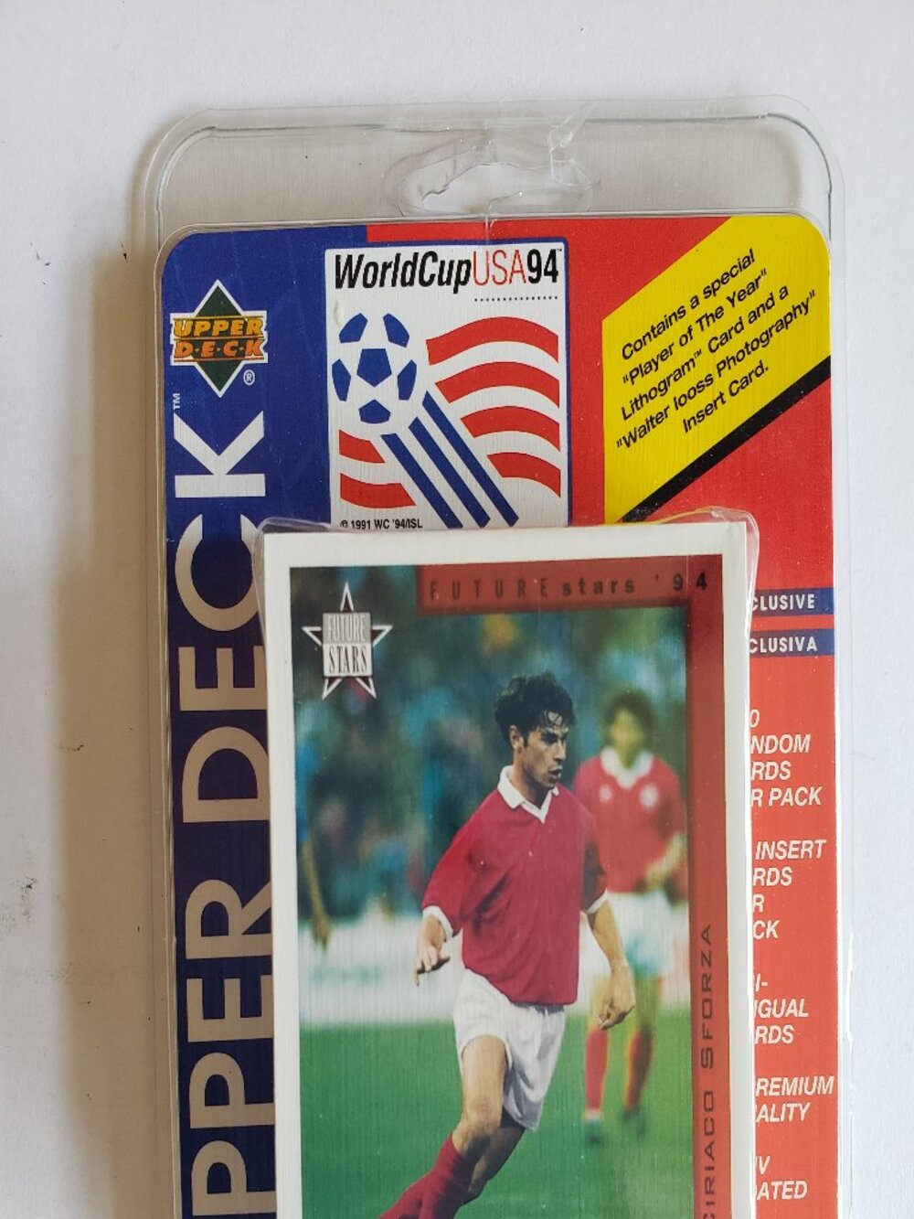 WORLD CUP USA 94 - Sealed Cards  -Upper Deck